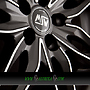 MSW MSW 24 7x17 4x108 ET25.00 matt gun metal full polished