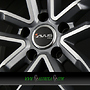 AVUS AF16 8,5x19 5x112 ET35.00 matt anthracite polished