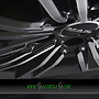 MAK YORK 8x18 5x108 ET45.00 black mirror face