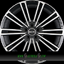 MAK YORK 8x18 5x108 ET45.00 black mirror face
