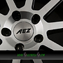 AEZ STRAIGHT 8,5x19 5x120 ET33.00 black polished front