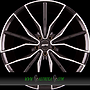  GLS301 9,5x19 5x120 ET15.00 black polished