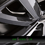 AEZ NORTH 8,5x19 5x108 ET45.00 dark - gunmetal frontpoliert
