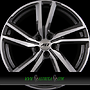 AEZ NORTH 8,5x19 5x108 ET45.00 dark - gunmetal frontpoliert