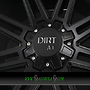  D88 8x18 6x130 ET48.00 matte black milled rivets