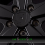 KESKIN KT PO1 8,5x19 5x130 ET50.00 matt black lip polish (mblp)