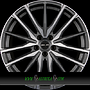 GMP SPARTA 9x21 5x114,3 ET37.00 matt anthracite diamond