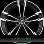 DIEWE AVIO 8x18 5x120 ET30.00 nero s machined - schwarz glanz frontpoliert