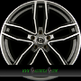 DIEWE ALITO 8,5x19 5x112 ET45.00 platin s machined - anthrazit glanz frontpoliert