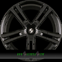  URIEL 11x23 5x112 ET25.00 black shiny - schwarz glänzend