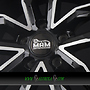 MAM MAM RS3 8x18 5x112 ET45.00 black front polish (bfp)
