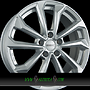 DEZENT KS 7,5x18 5x114,3 ET50.00 silver - silber