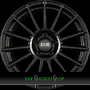 OZ SUPERTURISMO DAKAR 9,5x21 5x130 ET55.00 matt black + silver lettering