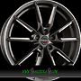 BORBET LX 8,5x19 5x112 ET30.00 graphite spoke rim polished