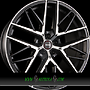 MOMO RFX-01 10x21 5x130 ET45.00 black matt polished