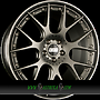 BBS CH-RII 9x20 5x120 ET42.00 radstern platinum matt - felgenbett schwarz matt