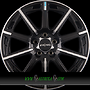 RONAL R60-BLUE 6,5x16 5x108 ET50.00 jetblack-frontkopiert