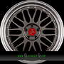 KESKIN KT22 RETRO 8x18 5x120 ET35.00 titan grey lip polish (tglp)
