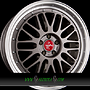 KESKIN KT22 RETRO 8x18 5x120 ET35.00 titan grey lip polish (tglp)