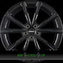 DEZENT AR 7,5x18 5x108 ET46.00 black - schwarz glänzend