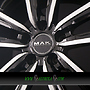MAK MAGMA 7,5x17 5x108 ET45.00 black mirror face
