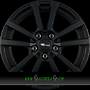 BROCK RC25 7,5x17 5x130 ET50.00 schwarz klar matt (skm)