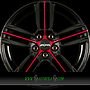 RONAL R57 7,5x19 5x108 ET55.00 mcr jetblack-red spoke