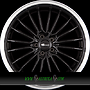 BROCK B24-GP 8,5x19 5x112 ET32.00 schwarz glanz horn poliert (sghp)