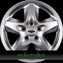 RONAL R44 7x16 5x130 ET43.00 kristallsilber