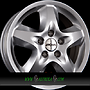 RONAL R44 7x16 5x130 ET43.00 kristallsilber