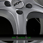 RONAL R56 8x18 5x100 ET35.00 kristallsilber