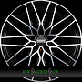 FONDMETAL CRATOS 9,5x21 5x112 ET20.00 glossy black machined