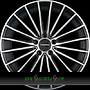 CARMANI CA 24 KARL 9x19 5x112 ET35.00 black polished (bp)