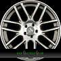 KESKIN KT14 CONCAVE 8x19 5x120 ET35.00 palladium front polished (pfp)