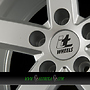  EROS ECE 7,5x18 5x120 ET45.00 silber lackiert