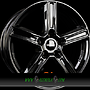 DEZENT KG 7,5x18 5x120 ET40.00 black - schwarz