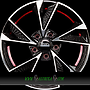 MAM MAM RS6 7x16 5x120 ET35.00 black front polish red inside (bfpri)