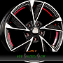 MAM MAM RS6 7x16 5x120 ET35.00 black front polish red inside (bfpri)