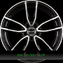 MAK EVO 9x20 5x112 ET28.00 black mirror face