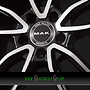MAK EVO 9x20 5x112 ET28.00 black mirror face