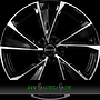  EVENTO 10x21 5x112 ET18.00 black diamond