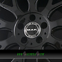 MAK ARROW 9x20 5x112 ET50.00 gloss black mirror ring