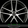 ANZIO SPLIT 8x18 5x112 ET35.00 diamant-schwarz poliert
