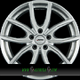 AUTEC VIDRON (VN) 7x17 5x108 ET50.00 brillantsilber