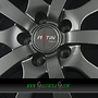 PLATIN P 58 7x16 5x100 ET38.00 grey