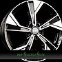 MAK MALMÖ 7,5x18 5x108 ET46.00 black mirror face