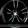  UA24 8x19 5x112 ET28.00 black painted