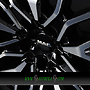 MAK STURM 9,5x21 5x120 ET25.00 black mirror face