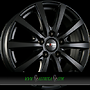 PLATIN P 69 6,5x16 5x112 ET42.10 schwarz matt
