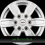 AUTEC QUANTRO (Q) 6,5x16  ET50.00 brillantsilber